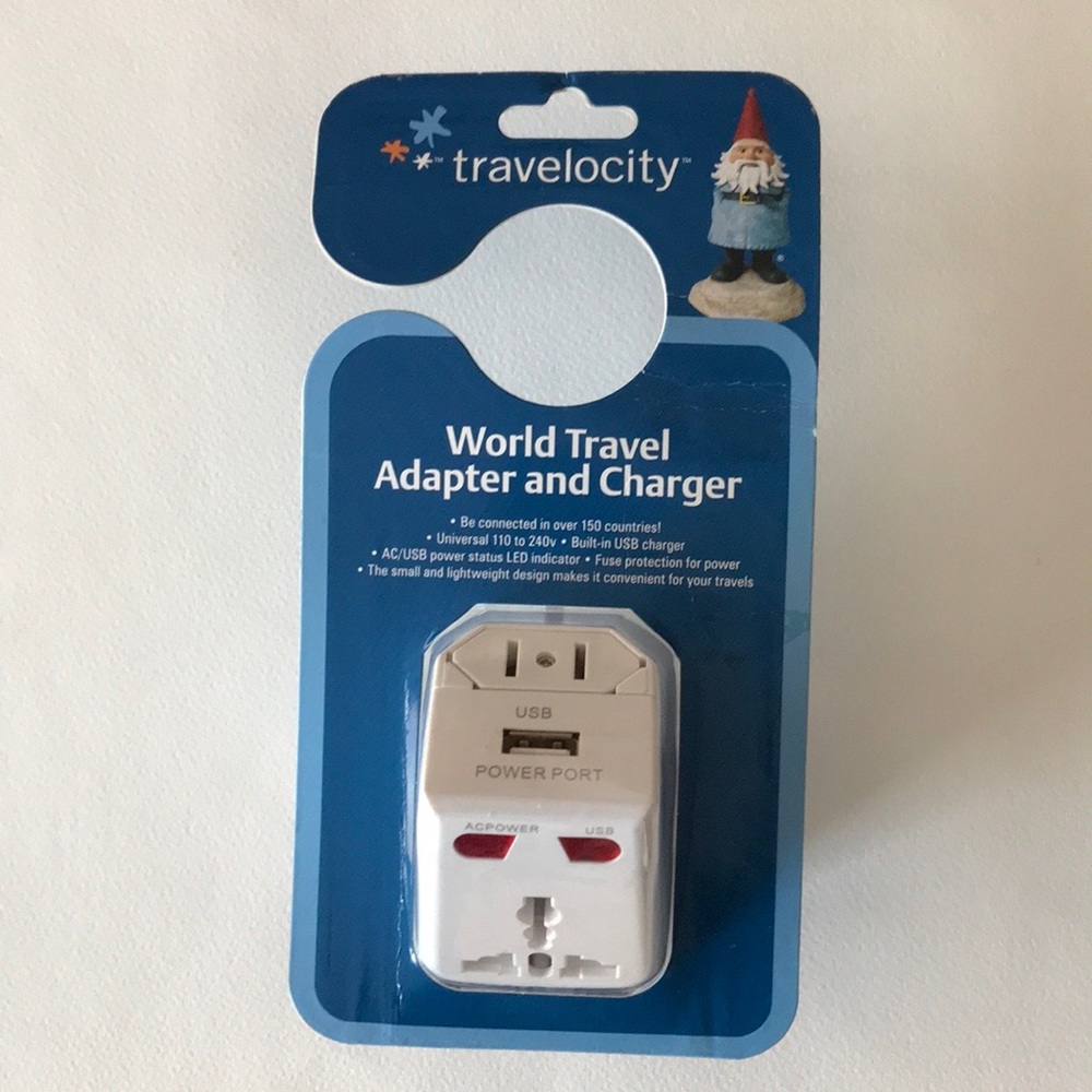 Travelocity adapter / charger / surge protect